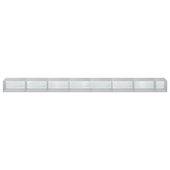 vidaXL Gabión s drôtom 5 mm a sieťou 5x5 cm 750x100x50 cm – Obrázok 3