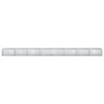 vidaXL Gabión s drôtom 5 mm a sieťou 5x5 cm 800x100x50 cm – Obrázok 3