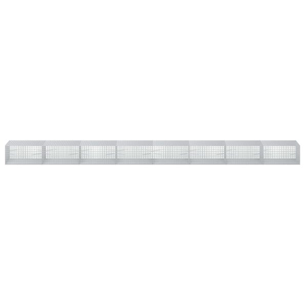 vidaXL Gabión s drôtom 5 mm a sieťou 5x5 cm 800x100x50 cm – Obrázok 3