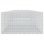 vidaXL Gabión s drôtom 5 mm a sieťou 5x5 cm 900x100x50 cm – Obrázok 4
