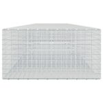 vidaXL Gabión s drôtom 5 mm a sieťou 5x5 cm 950x100x50 cm – Obrázok 4