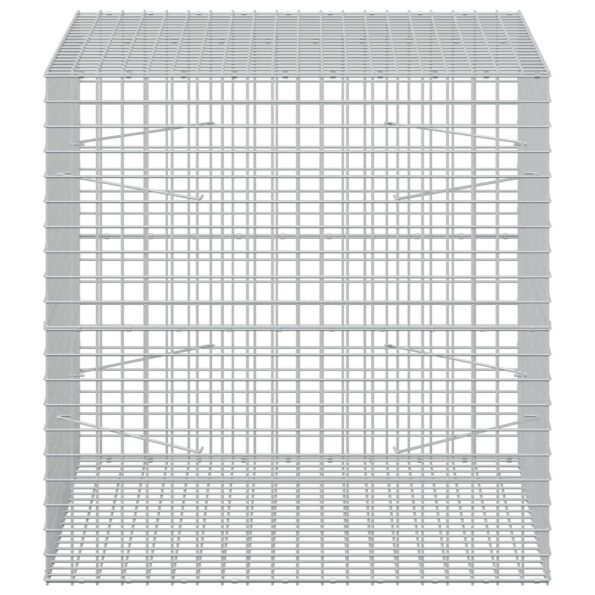 vidaXL Gabión s drôtom 5 mm a sieťou 5x5 cm 100x100x100 cm – Obrázok 3