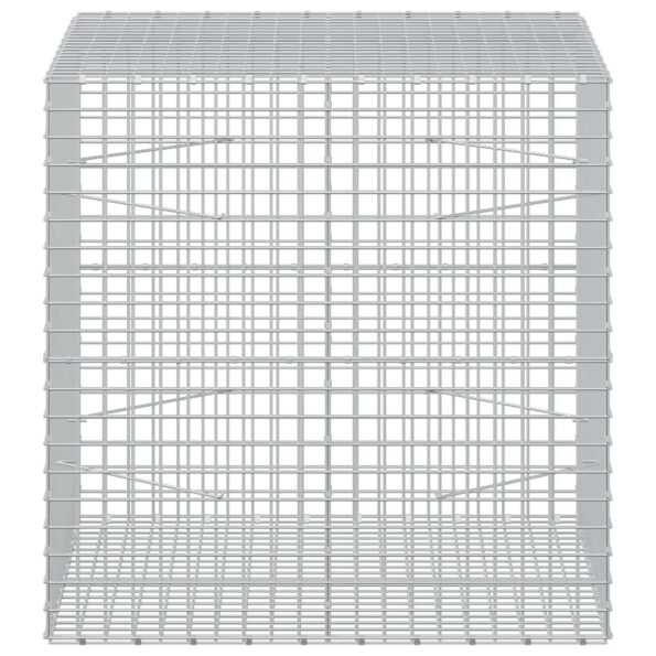 vidaXL Gabión s drôtom 5 mm a sieťou 5x5 cm 100x100x100 cm – Obrázok 4