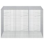 vidaXL Gabión s drôtom 5 mm a sieťou 5x5 cm 150x100x100 cm – Obrázok 3