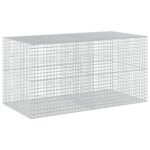 vidaXL Gabión s drôtom 5 mm a sieťou 5x5 cm 200x100x100 cm – Obrázok 2