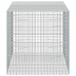 vidaXL Gabión s drôtom 5 mm a sieťou 5x5 cm 200x100x100 cm – Obrázok 4