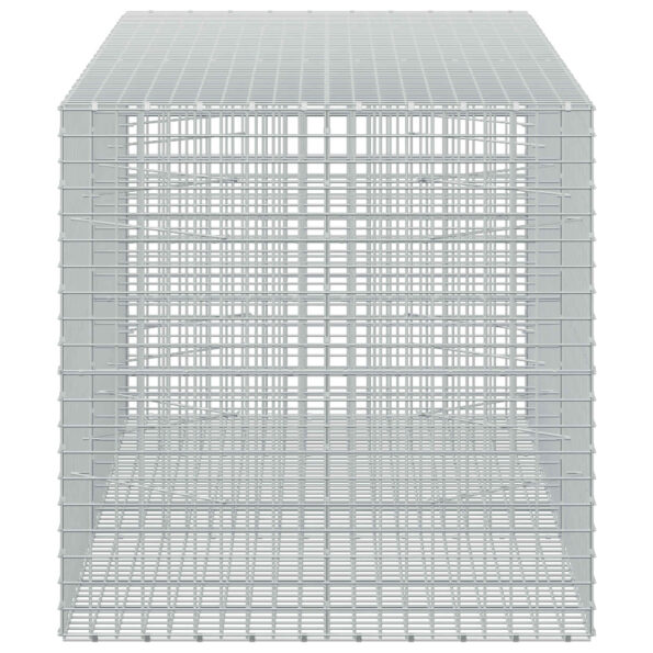 vidaXL Gabión s drôtom 5 mm a sieťou 5x5 cm 250x100x100 cm – Obrázok 4