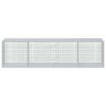 vidaXL Gabión s drôtom 5 mm a sieťou 5x5 cm 400x100x100 cm – Obrázok 3