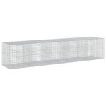 vidaXL Gabión s drôtom 5 mm a sieťou 5x5 cm 500x100x100 cm – Obrázok 2