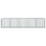 vidaXL Gabión s drôtom 5 mm a sieťou 5x5 cm 500x100x100 cm – Obrázok 3