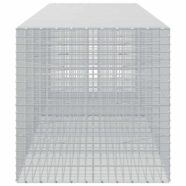 vidaXL Gabión s drôtom 5 mm a sieťou 5x5 cm 500x100x100 cm – Obrázok 4