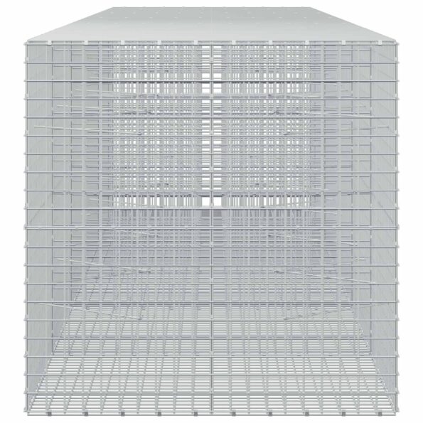vidaXL Gabión s drôtom 5 mm a sieťou 5x5 cm 550x100x100 cm – Obrázok 4