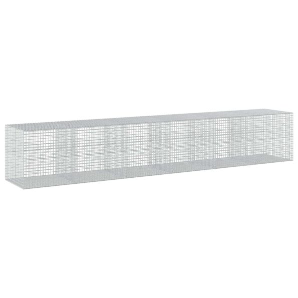 vidaXL Gabión s drôtom 5 mm a sieťou 5x5 cm 600x100x100 cm – Obrázok 2