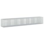 vidaXL Gabión s drôtom 5 mm a sieťou 5x5 cm 650x100x100 cm – Obrázok 2
