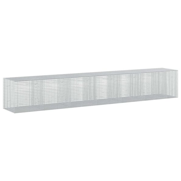 vidaXL Gabión s drôtom 5 mm a sieťou 5x5 cm 650x100x100 cm – Obrázok 2