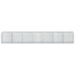 vidaXL Gabión s drôtom 5 mm a sieťou 5x5 cm 700x100x100 cm – Obrázok 3