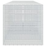 vidaXL Gabión s drôtom 5 mm a sieťou 5x5 cm 700x100x100 cm – Obrázok 4