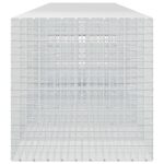 vidaXL Gabión s drôtom 5 mm a sieťou 5x5 cm 800x100x100 cm – Obrázok 4