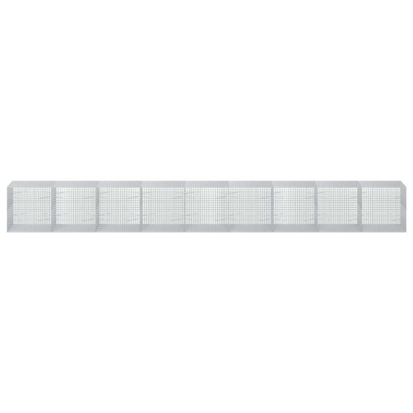 vidaXL Gabión s drôtom 5 mm a sieťou 5x5 cm 900x100x100 cm – Obrázok 3