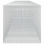 vidaXL Gabión s drôtom 5 mm a sieťou 5x5 cm 950x100x100 cm – Obrázok 4