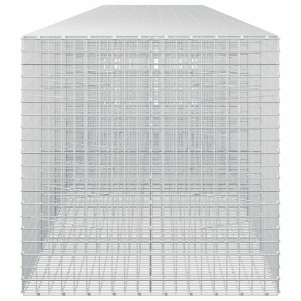vidaXL Gabión s drôtom 5 mm a sieťou 5x5 cm 950x100x100 cm – Obrázok 4