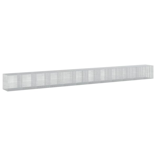 vidaXL Gabión s drôtom 5 mm a sieťou 5x5 cm 1200x100x100 cm – Obrázok 2