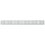 vidaXL Gabión s drôtom 5 mm a sieťou 5x5 cm 1200x100x100 cm – Obrázok 3