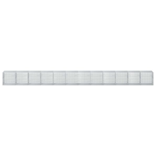 vidaXL Gabión s drôtom 5 mm a sieťou 5x5 cm 1200x100x100 cm – Obrázok 3