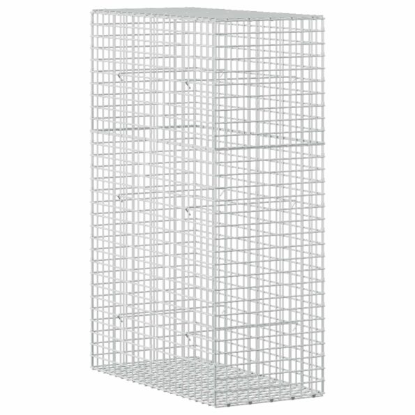 vidaXL Gabión s drôtom 5 mm a sieťou 5x5 cm 50x100x150 cm – Obrázok 2