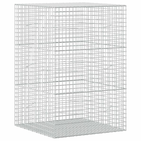 vidaXL Gabión s drôtom 5 mm a sieťou 5x5 cm 100x100x150 cm – Obrázok 2