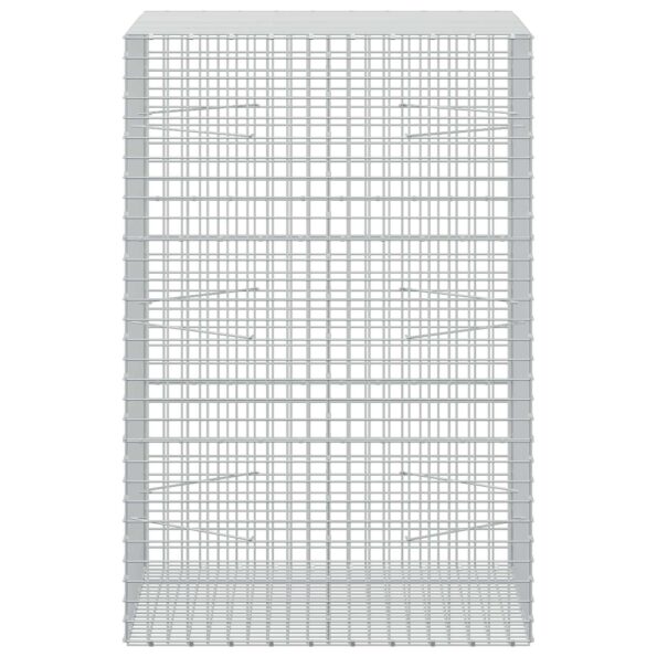 vidaXL Gabión s drôtom 5 mm a sieťou 5x5 cm 100x100x150 cm – Obrázok 4