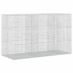 vidaXL Gabión s drôtom 5 mm a sieťou 5x5 cm 250x100x150 cm – Obrázok 2