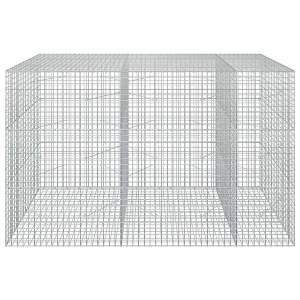 vidaXL Gabión s drôtom 5 mm a sieťou 5x5 cm 250x100x150 cm – Obrázok 3