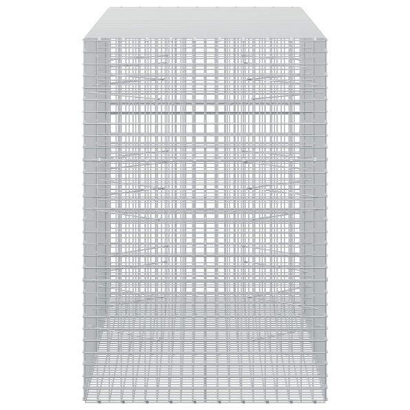 vidaXL Gabión s drôtom 5 mm a sieťou 5x5 cm 250x100x150 cm – Obrázok 4