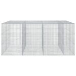 vidaXL Gabión s drôtom 5 mm a sieťou 5x5 cm 350x100x150 cm – Obrázok 3