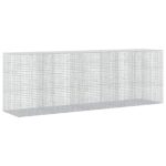 vidaXL Gabión s drôtom 5 mm a sieťou 5x5 cm 450x100x150 cm – Obrázok 2