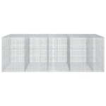 vidaXL Gabión s drôtom 5 mm a sieťou 5x5 cm 450x100x150 cm – Obrázok 3