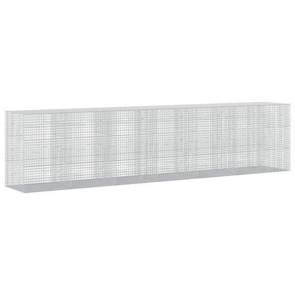 vidaXL Gabión s drôtom 5 mm a sieťou 5x5 cm 650x100x150 cm – Obrázok 2