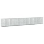 vidaXL Gabión s drôtom 5 mm a sieťou 5x5 cm 1000x100x150 cm – Obrázok 2