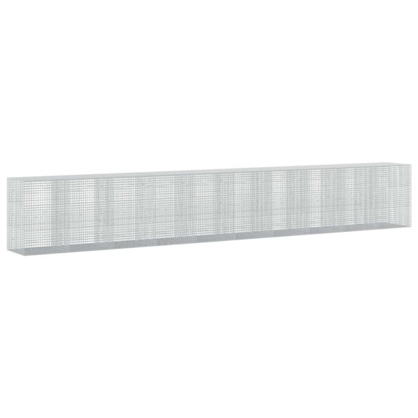 vidaXL Gabión s drôtom 5 mm a sieťou 5x5 cm 1000x100x150 cm – Obrázok 2