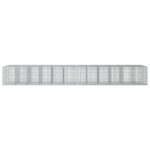 vidaXL Gabión s drôtom 5 mm a sieťou 5x5 cm 1200x100x150 cm – Obrázok 3