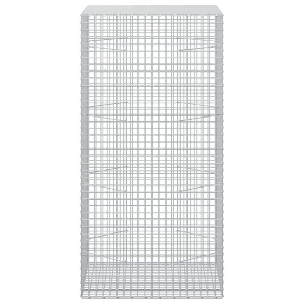 vidaXL Gabión s drôtom 5 mm a sieťou 5x5 cm 100x100x200 cm – Obrázok 4
