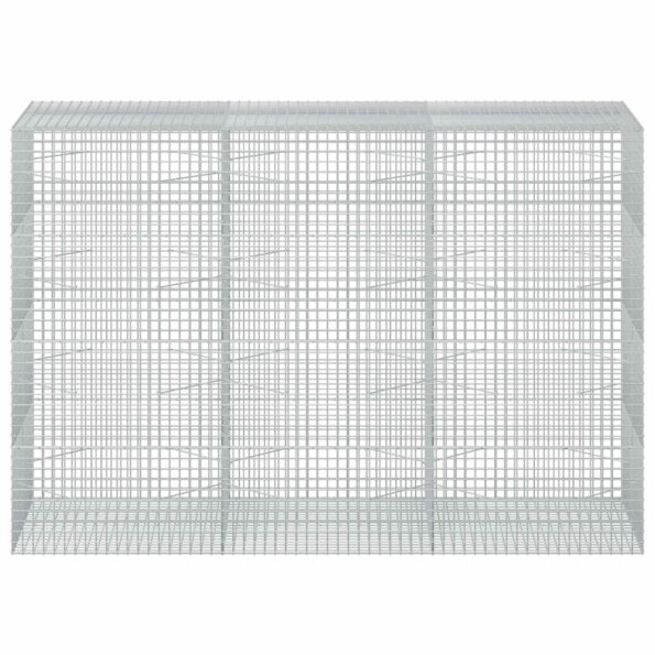 vidaXL Gabión s drôtom 5 mm a sieťou 5x5 cm 300x100x200 cm – Obrázok 3