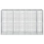 vidaXL Gabión s drôtom 5 mm a sieťou 5x5 cm 350x100x200 cm – Obrázok 3