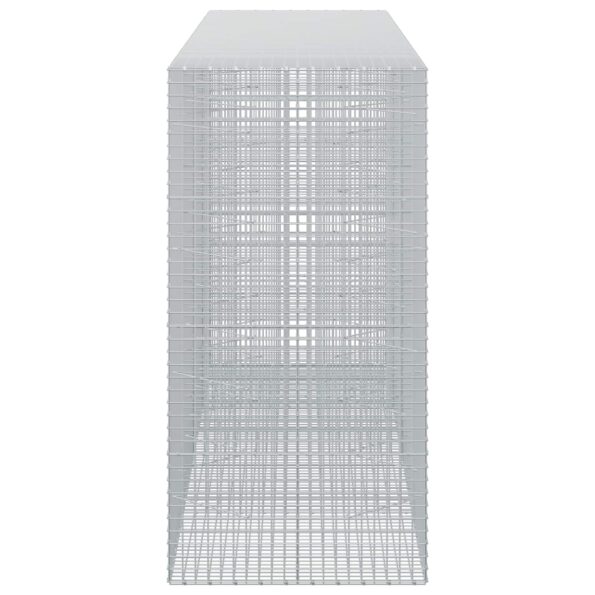 vidaXL Gabión s drôtom 5 mm a sieťou 5x5 cm 400x100x200 cm – Obrázok 4