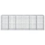 vidaXL Gabión s drôtom 5 mm a sieťou 5x5 cm 600x100x200 cm – Obrázok 3