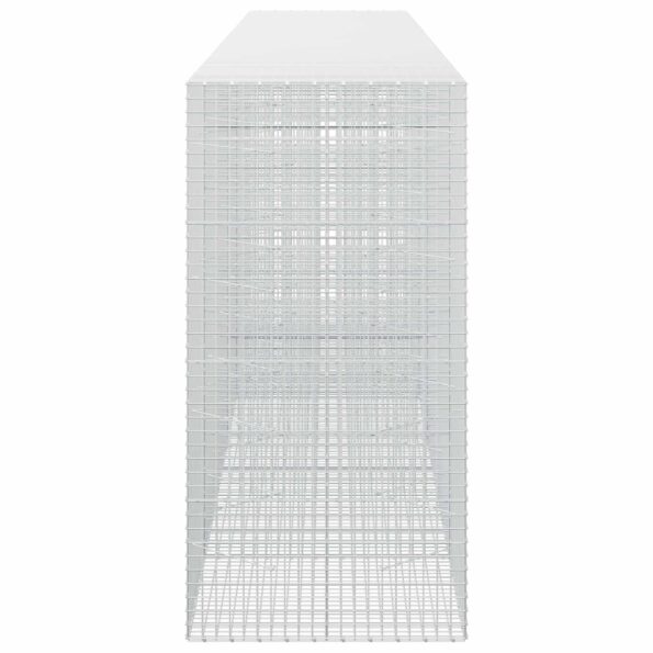 vidaXL Gabión s drôtom 5 mm a sieťou 5x5 cm 600x100x200 cm – Obrázok 4