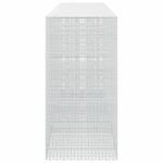 vidaXL Gabión s drôtom 5 mm a sieťou 5x5 cm 700x100x200 cm – Obrázok 4