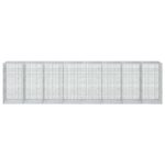 vidaXL Gabión s drôtom 5 mm a sieťou 5x5 cm 800x100x200 cm – Obrázok 3