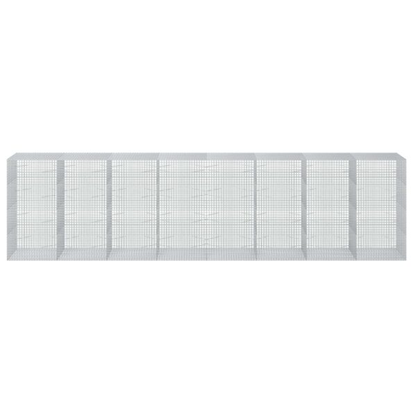vidaXL Gabión s drôtom 5 mm a sieťou 5x5 cm 800x100x200 cm – Obrázok 3